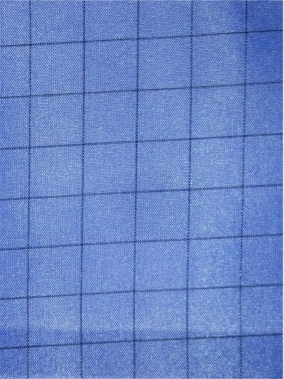 XA-GDLD  JLANC15-14A  防靜電系列   210T 艷藍防靜電綢 正面照